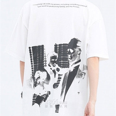 市场上装-T恤-微潮T恤