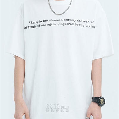 市场上装-T恤-微潮T恤