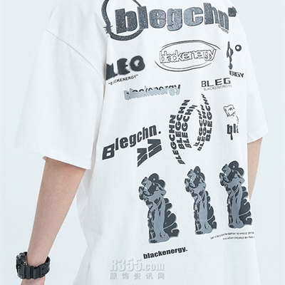 市场上装-T恤-微潮T恤