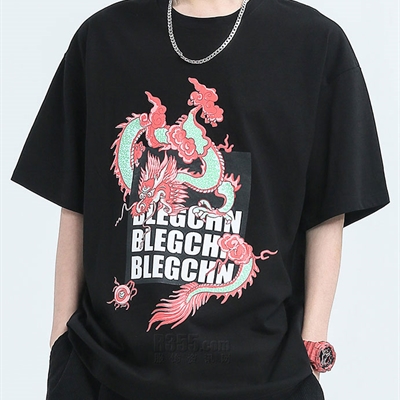 市场上装-T恤-微潮T恤