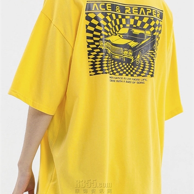 市场上装-T恤-微潮T恤