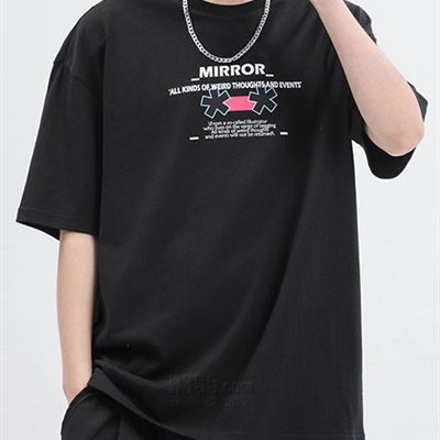 市场上装-T恤-微潮T恤