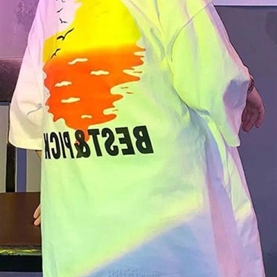 市场上装-T恤-微潮T恤