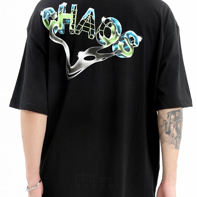 市场上装-T恤-微潮T恤