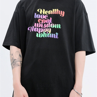 市场上装-T恤-微潮T恤