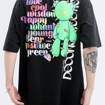 市场上装-T恤-微潮T恤