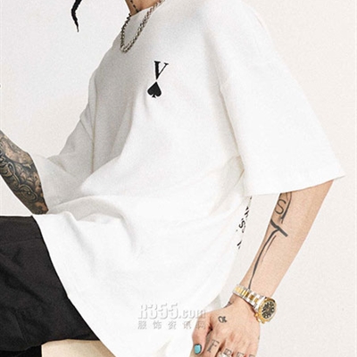 市场上装-T恤-微潮T恤