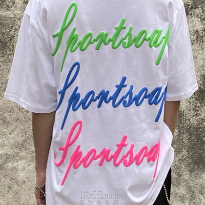 市场上装-T恤-微潮T恤