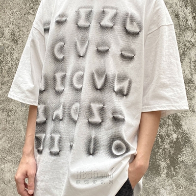 市场上装-T恤-微潮T恤