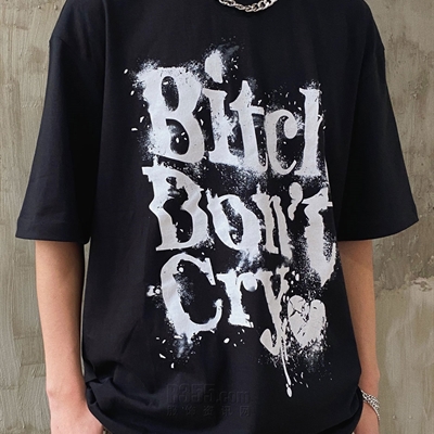 市场上装-T恤-微潮T恤