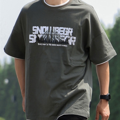 市场上装-T恤-休闲T恤