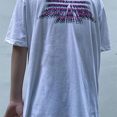 市场上装-T恤-微潮T恤