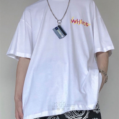 市场上装-T恤-微潮T恤