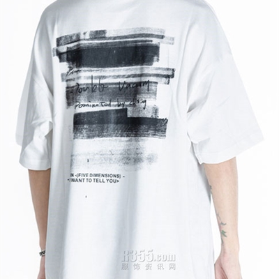 市场上装-T恤-微潮T恤