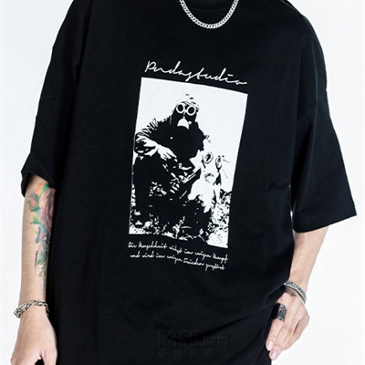 市场上装-T恤-微潮T恤