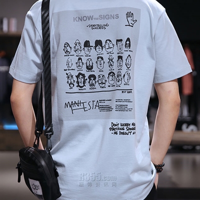 市场上装-T恤-休闲T恤