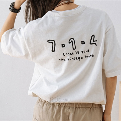 市场上装-T恤-休闲T恤