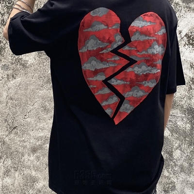 市场上装-T恤-微潮T恤