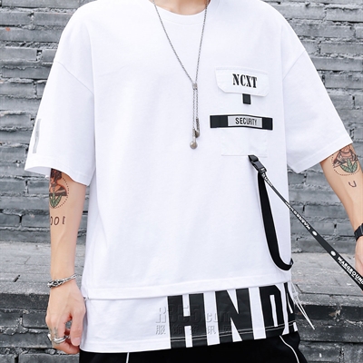 市场上装-T恤-微潮T恤