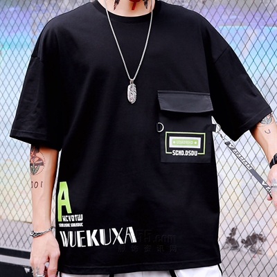 市场上装-T恤-微潮T恤