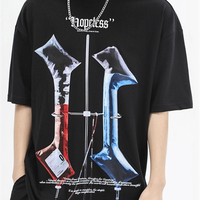 市场上装-T恤-微潮T恤