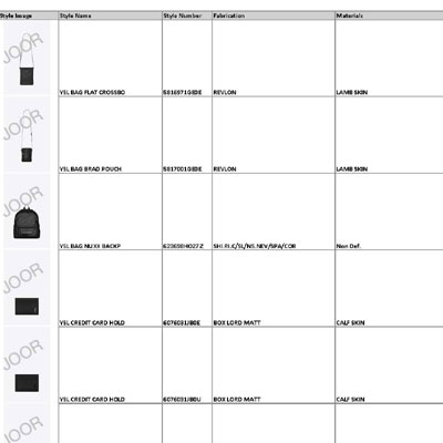 2022春夏_Saint Laurent_配件_欧洲大牌资料
