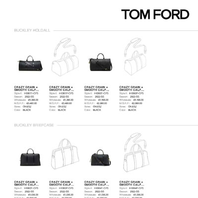 2022春夏_Tom Ford_配件_欧洲大牌资料