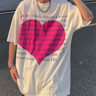 市场上装-T恤-微潮T恤