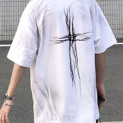 市场上装-T恤-微潮T恤