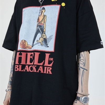 市场上装-T恤-微潮T恤