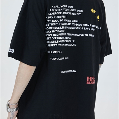 市场上装-T恤-微潮T恤