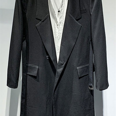 市场上装-中长外套-休闲中长外套【实拍】