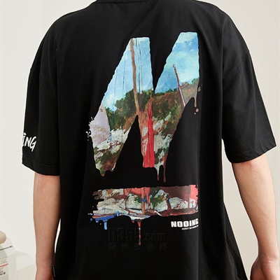 市场上装-T恤-微潮T恤