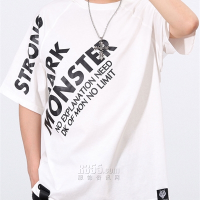 市场上装-T恤-微潮T恤