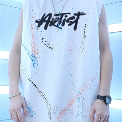 市场上装-T恤-微潮T恤