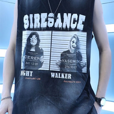 市场上装-T恤-微潮T恤