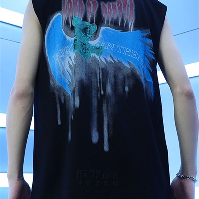 市场上装-T恤-微潮T恤