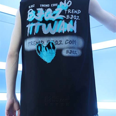 市场上装-T恤-微潮T恤