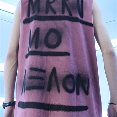 市场上装-T恤-微潮T恤