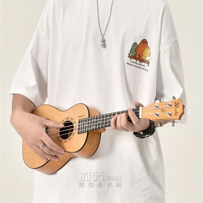 市场上装-T恤-微潮T恤