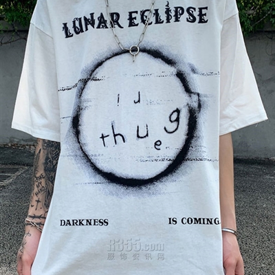 市场上装-T恤-微潮T恤