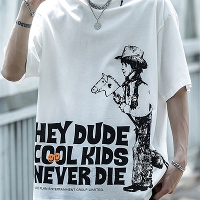 市场上装-T恤-休闲T恤