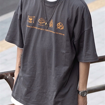 市场上装-T恤-休闲T恤