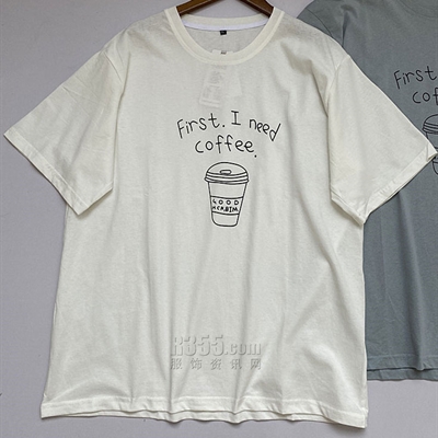 市场上装-T恤-休闲T恤【实拍】