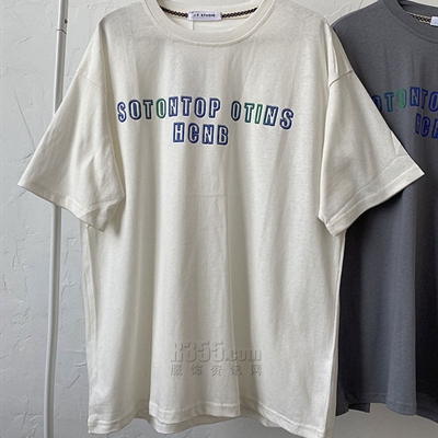 市场上装-T恤-休闲T恤【实拍】