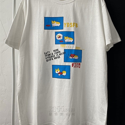 市场上装-T恤-休闲T恤【实拍】