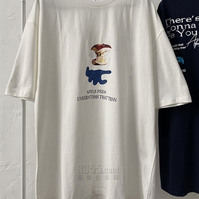 市场上装-T恤-休闲T恤【实拍】