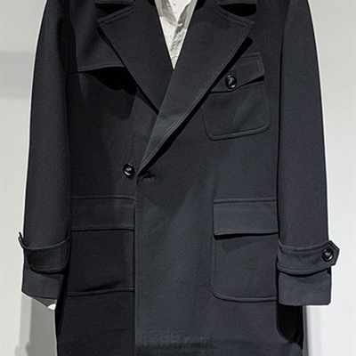 市场上装-中长外套-休闲中长外套【实拍】