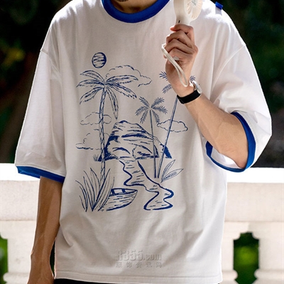 市场上装-T恤-休闲T恤