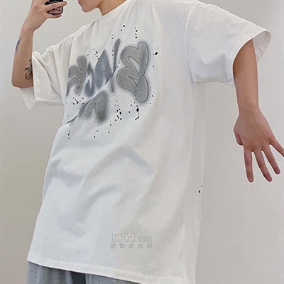 市场上装-T恤-微潮T恤